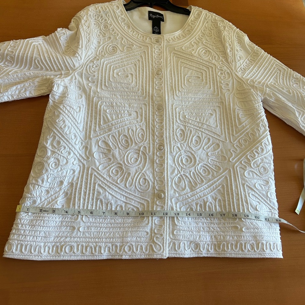 Maggie Barnes Ribbon Embroidered Jacket - Picture 8 of 10